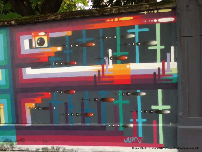 Lignes colorées