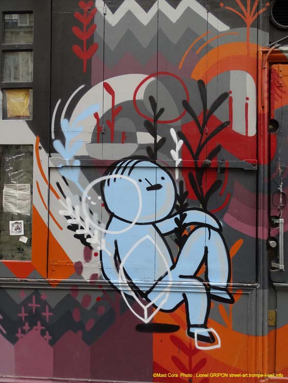 Bonhomme bleu