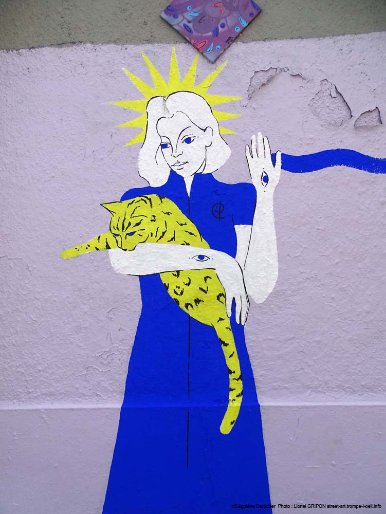 Chat jaune