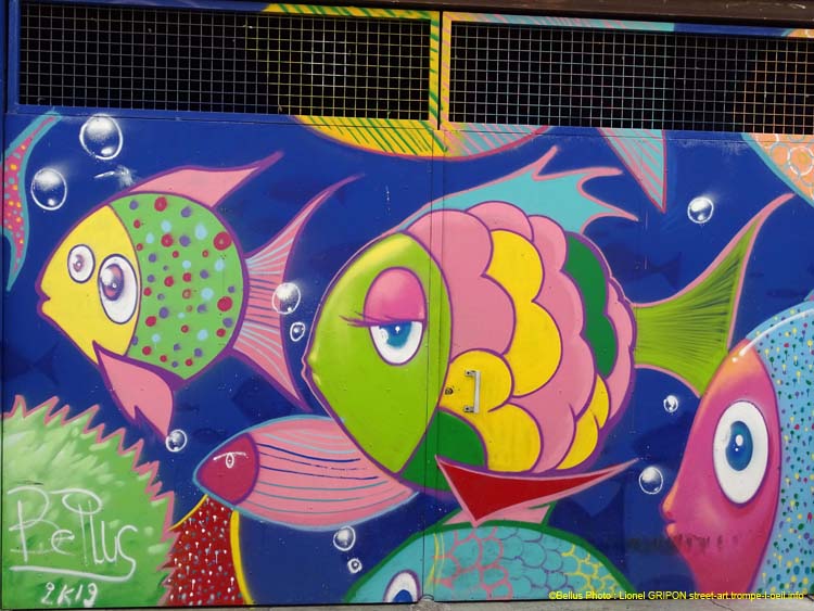 Poissons dans la mer
