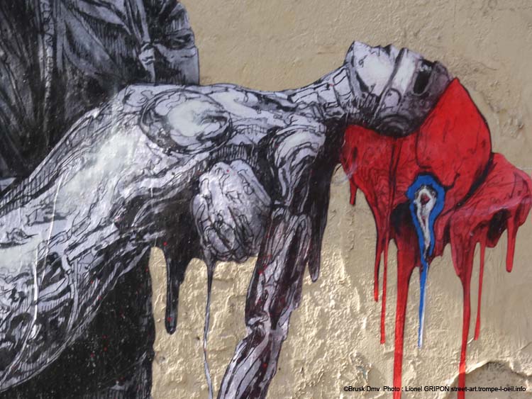 Graffeur et Marianne