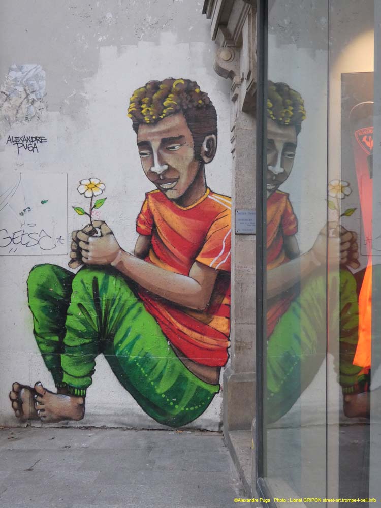 Homme à la marguerite