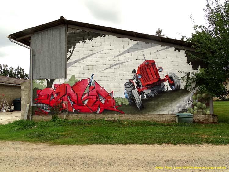 Tracteur et labour