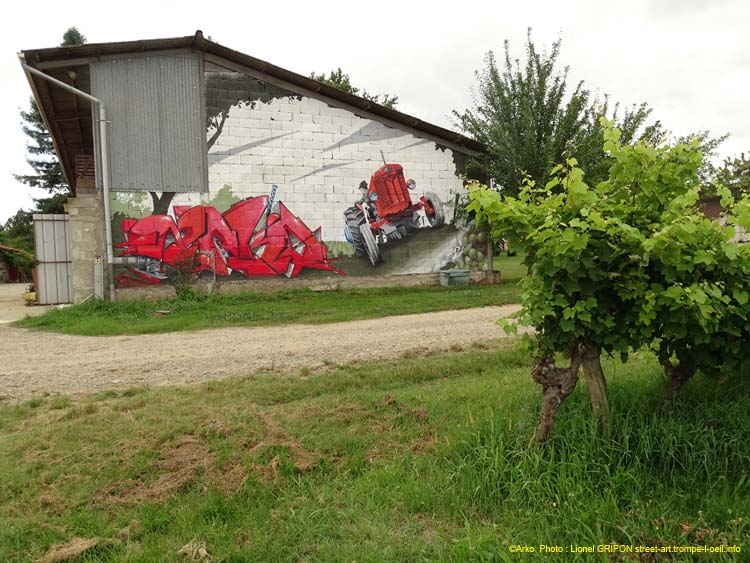 Tracteur et labour