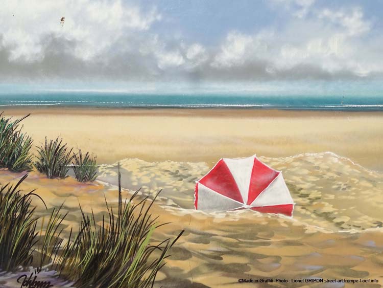 Scène de plage