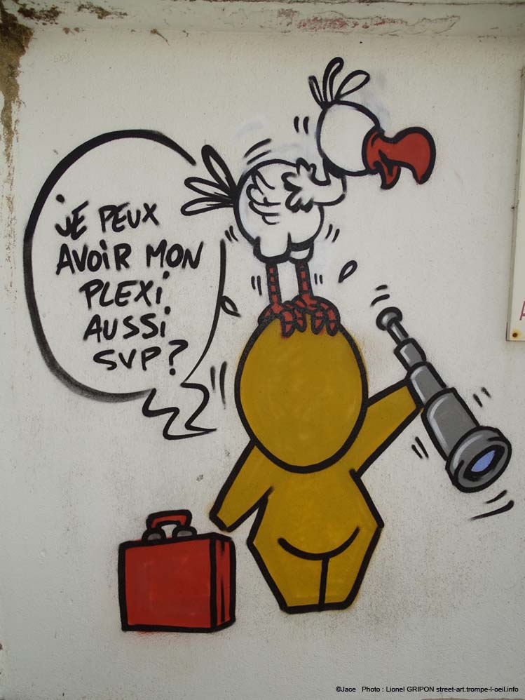 Gouzou revendiquant
