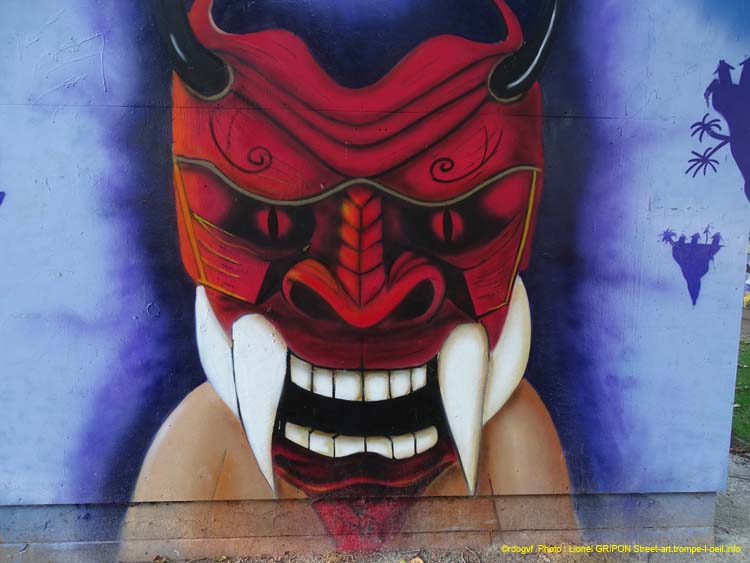 Masque Kabuki