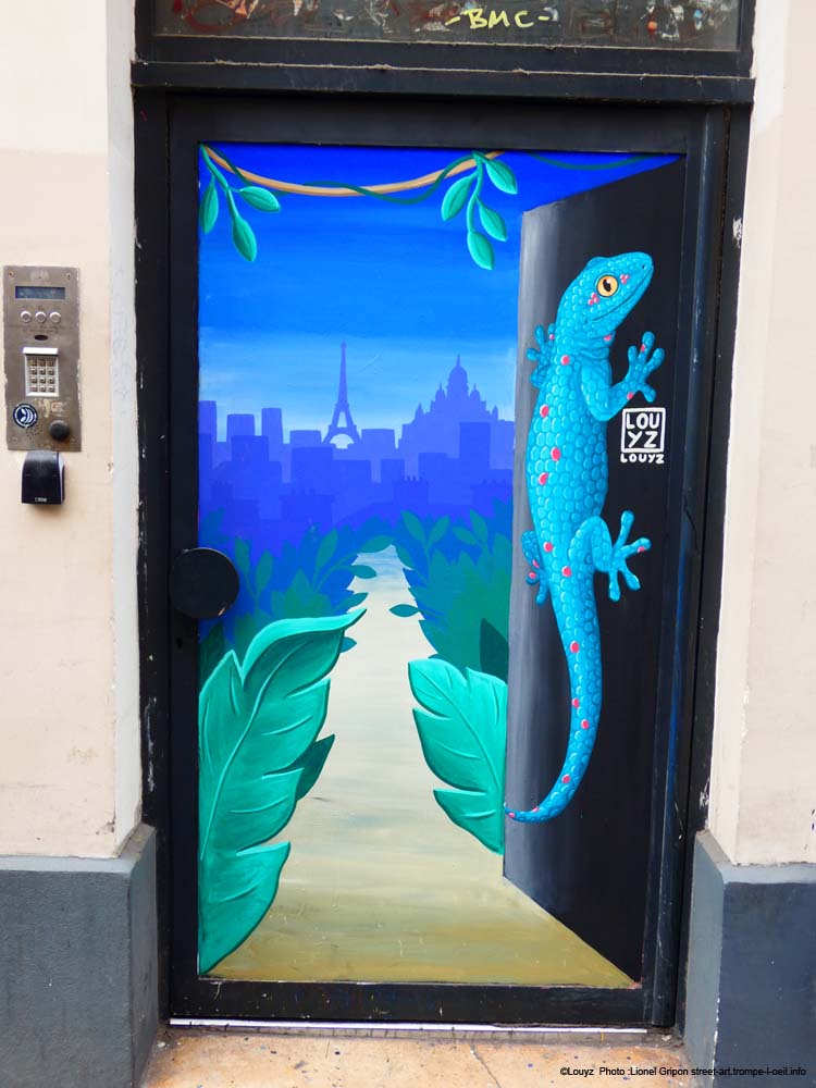 Porte sur Paris