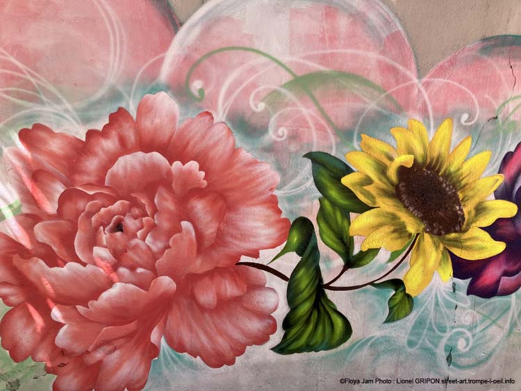 Papillons et fleurs