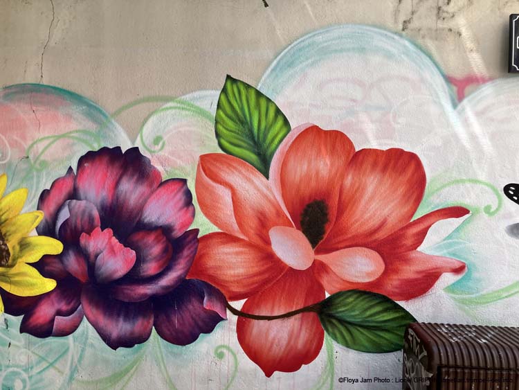 Papillons et fleurs