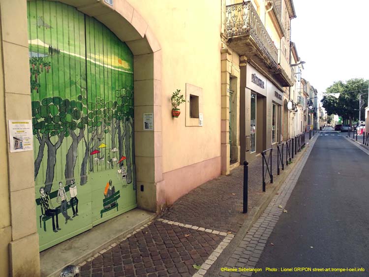 Place ombragée