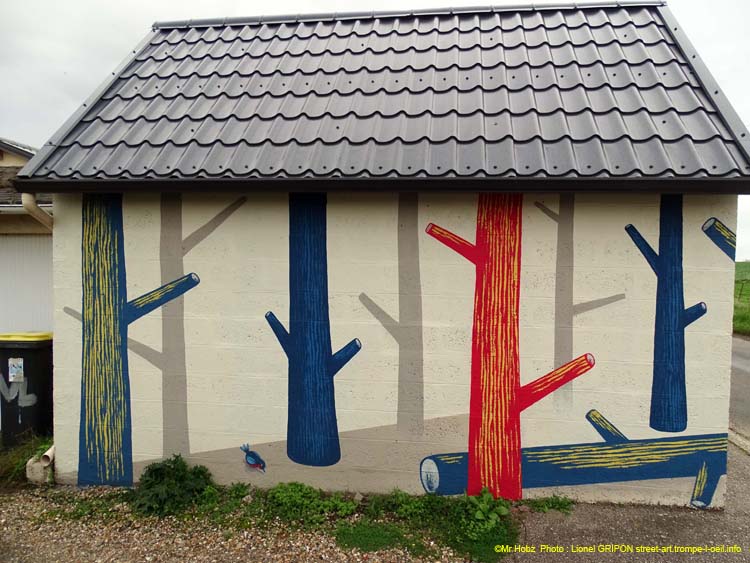 Sous-bois sous toit
