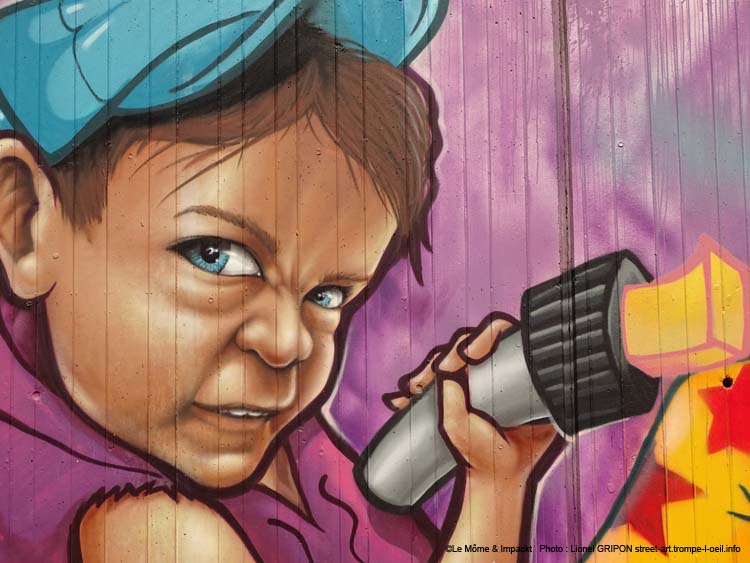 Petite graffeuse