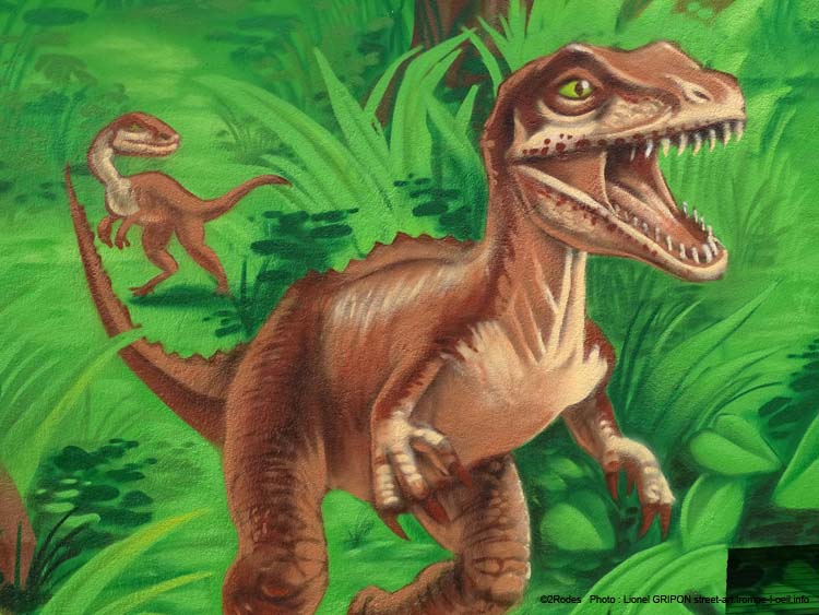 Jungle dinosaure