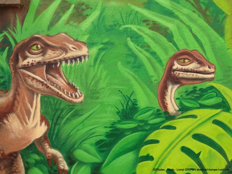 Jungle dinosaure