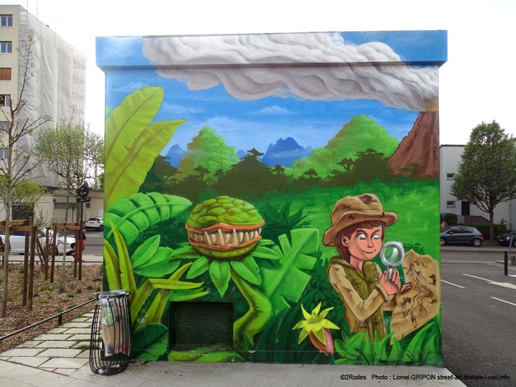 Jungle dinosaure