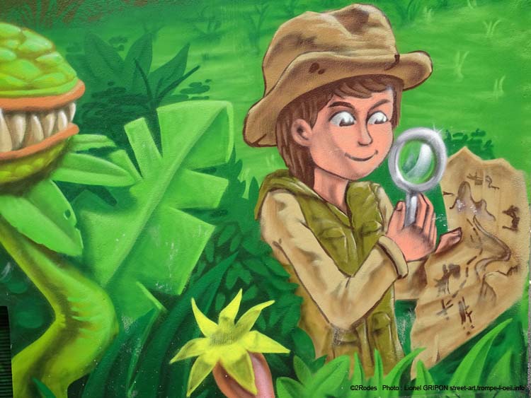 Jungle dinosaure