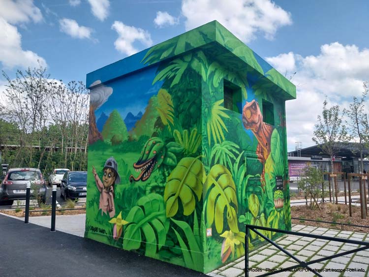 Jungle dinosaure