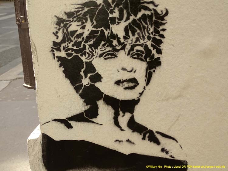 Totem de portraits