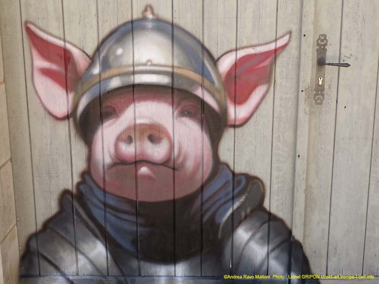 Cochon en armure