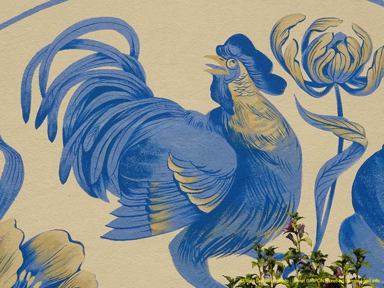 Coq et lapins