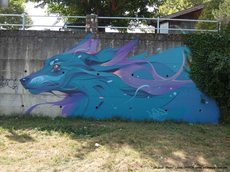 Le loup bleu