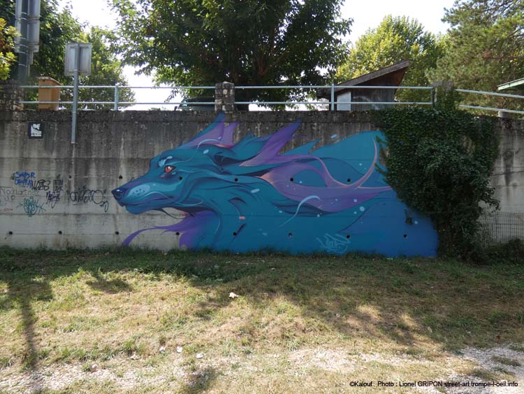 Le loup bleu