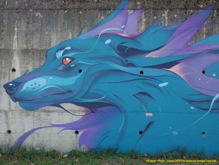 Le loup bleu