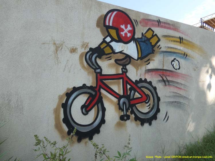Gouzou cycliste