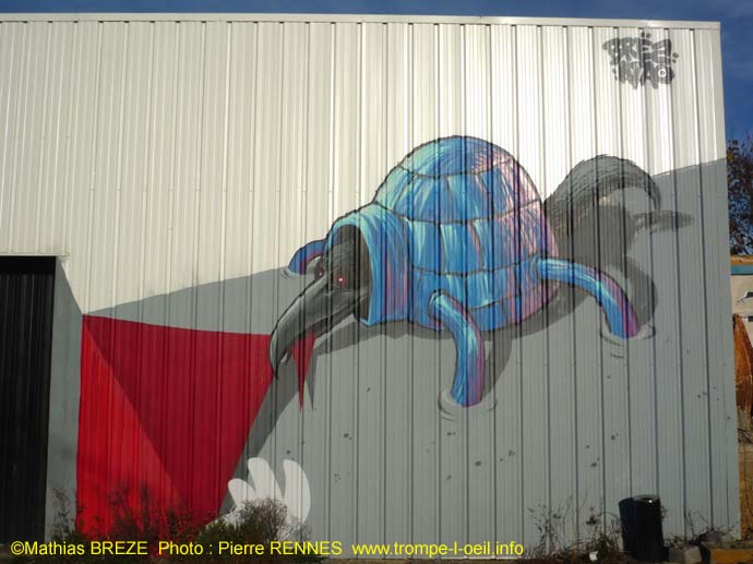 L'Igloo et le robot peintre