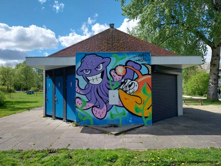 Pieuvre et poisson