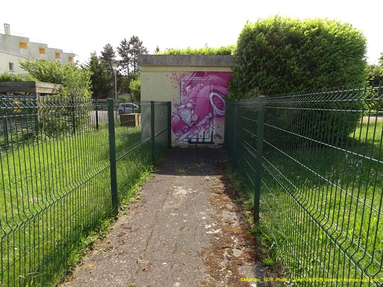 Voiture rose