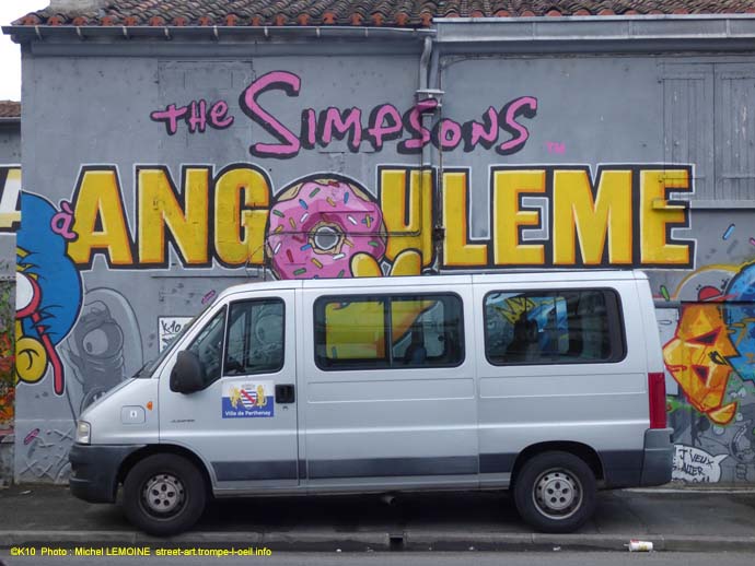 Le mur des Simpson