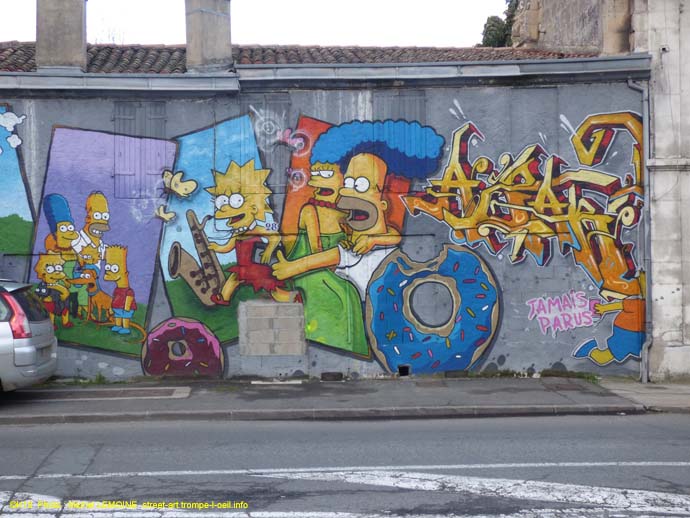Le mur des Simpson