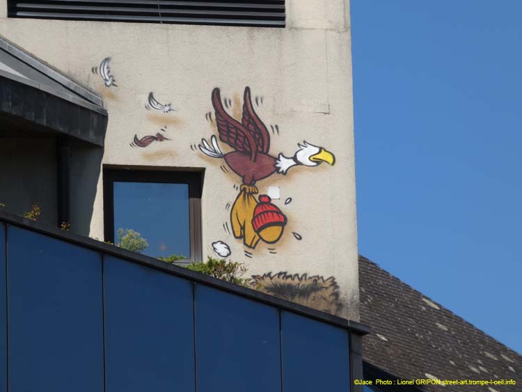 Gouzou et aigle