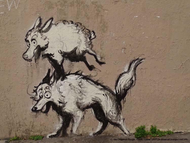 Loup guitariste