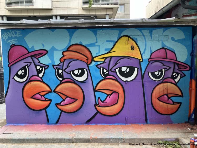 Bande de pigeons-02