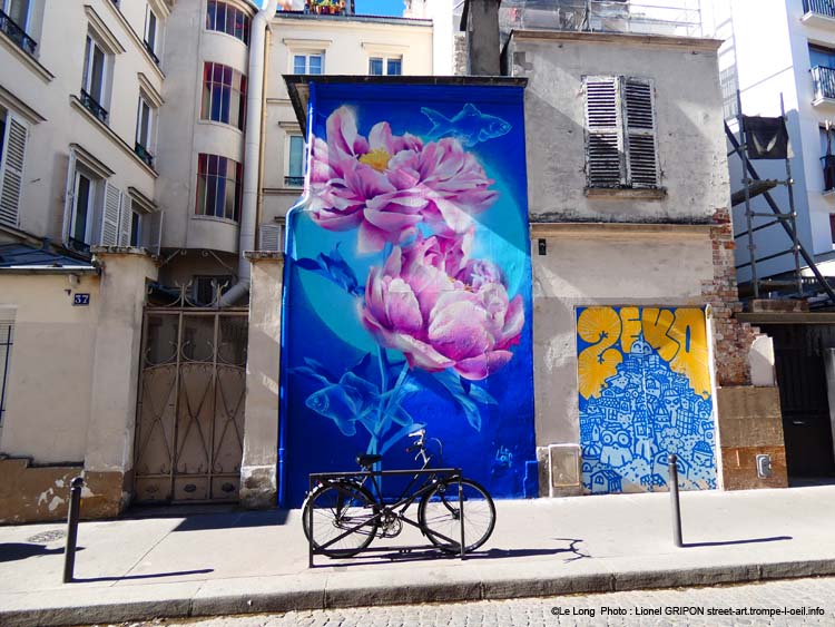Rose et Pivoine