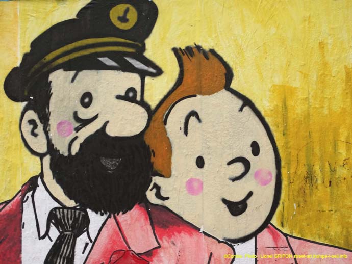 Tintin et Haddock