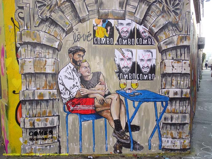 Couple enlacé