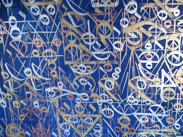 Motif calligraphique