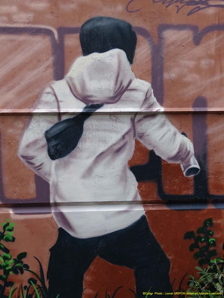 Graffeur et bébête