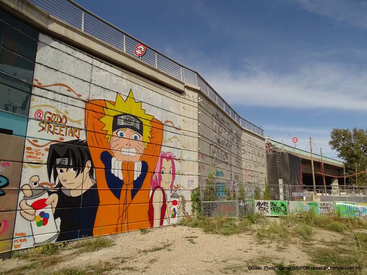 Syndrom Art » Fresques murales » Fresque NARUTO