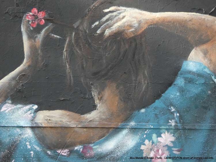 Baguettes dans les cheveux