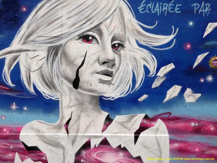 Eclairée par les étoiles