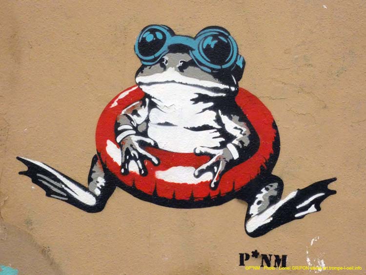 Grenouille baigneuse