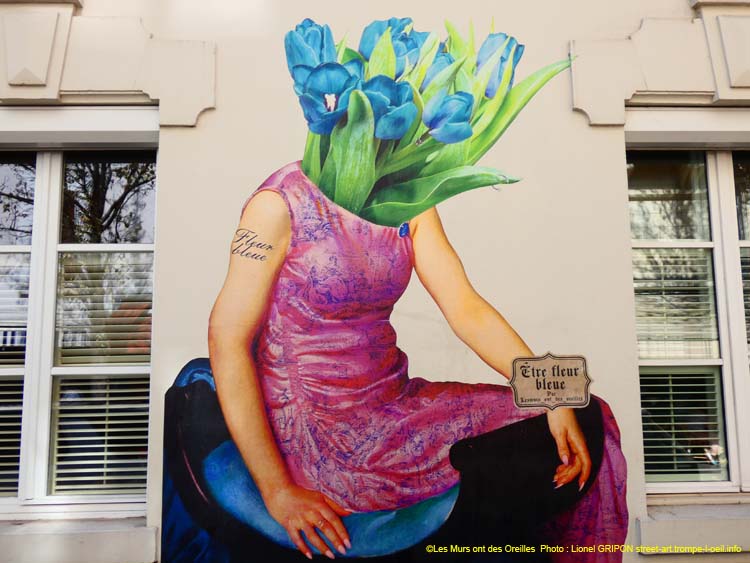 Être fleur bleue