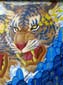 Tigres et hérons