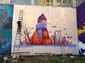 Graffeur et poissons