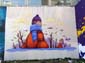 Graffeur et poissons